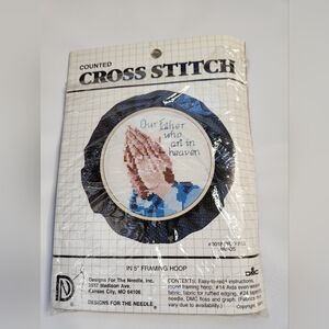 Designs for the Needle Counted Cross Stitch Kit 3018 PRAYING HANDS